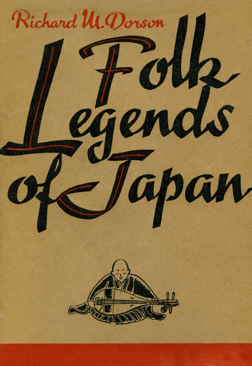 Book cover of Folk Legends of Japan