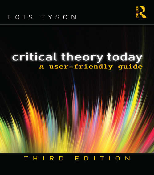Book cover of Critical Theory Today