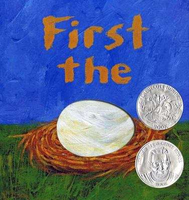 Book cover of First the Egg