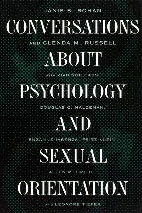 Book cover of Conversations about Psychology and Sexual Orientation