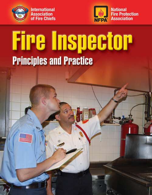 Book cover of Fire Inspector: .