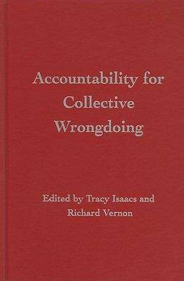 Book cover of Accountability for Collective Wrongdoing