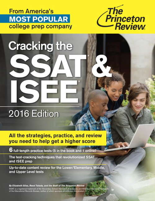 Book cover of Cracking the SSAT & ISEE, 2015 Edition