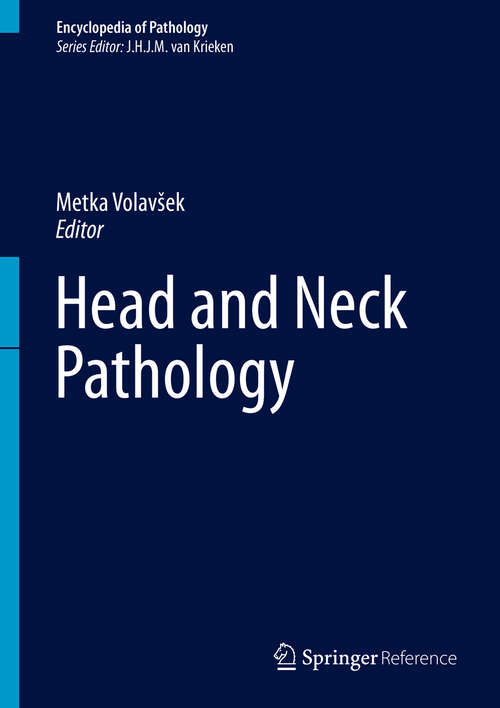 Book cover of Head and Neck Pathology