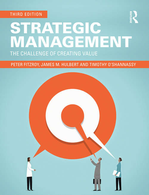 Book cover of Strategic Management: The Challenge of Creating Value