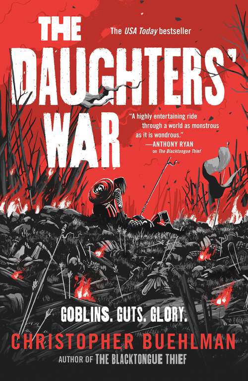 Book cover of The Daughters' War (Blacktongue)