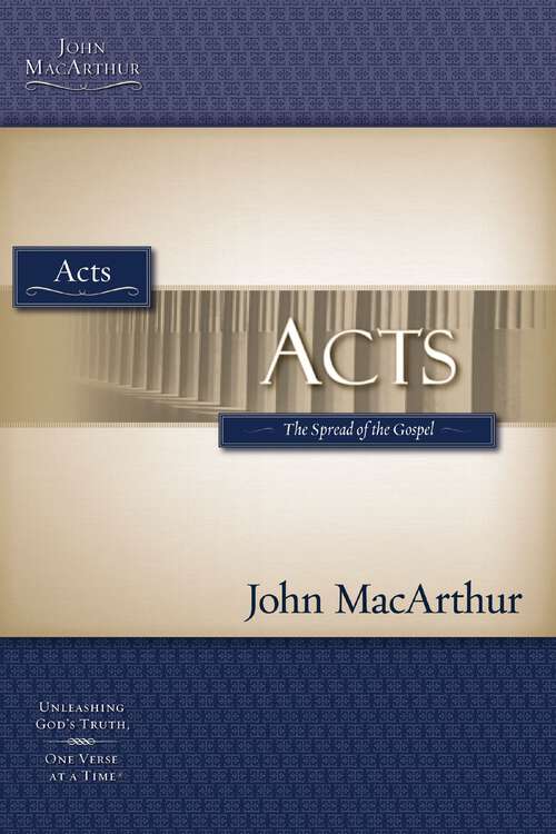 Book cover of Acts: The Spread of the Gospel