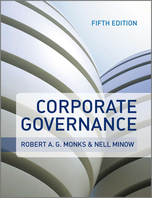 Book cover of Corporate Governance