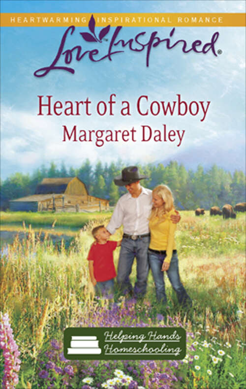 Book cover of Heart of a Cowboy (Helping Hands Homeschooling #2)