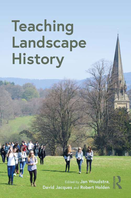 Book cover of Teaching Landscape History