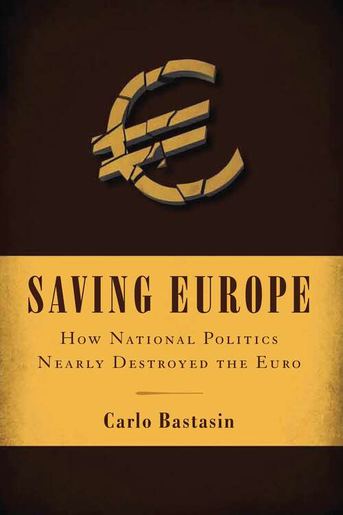 Book cover of Saving Europe