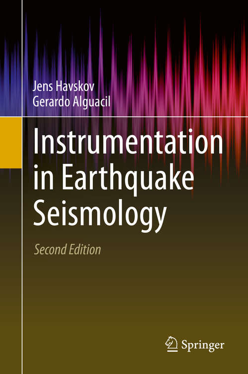 Book cover of Instrumentation in Earthquake Seismology