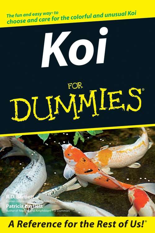 Book cover of Koi For Dummies