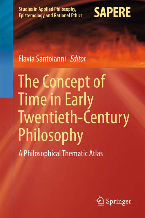 Book cover of The Concept of Time in Early Twentieth-Century Philosophy