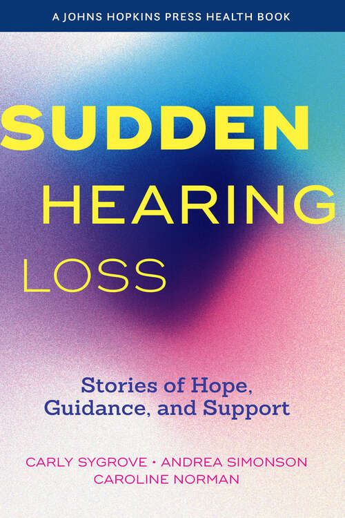 Book cover of Sudden Hearing Loss