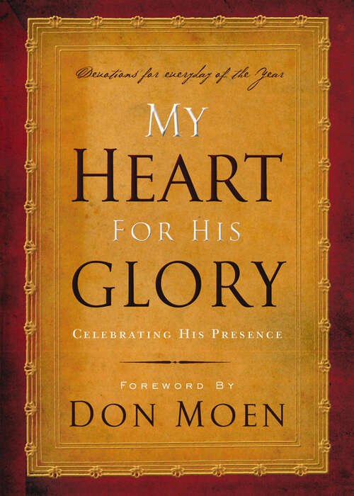 Book cover of My Heart for His Glory
