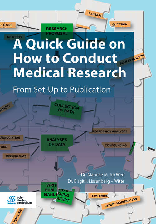 Book cover of A Quick Guide on How to Conduct Medical Research: From Set-Up to Publication (1st ed. 2019)