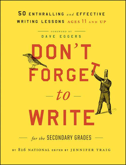 Book cover of Don't Forget to Write for the Secondary Grades