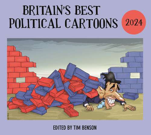 Book cover of Britain's Best Political Cartoons 2024