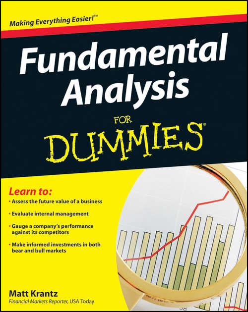 Book cover of Fundamental Analysis For Dummies