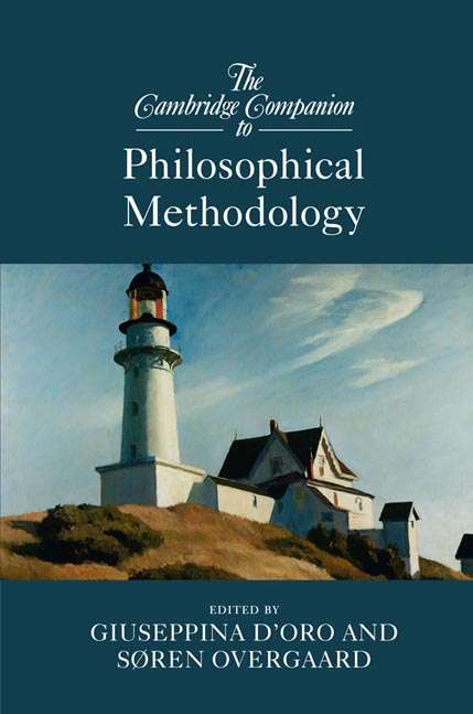 Book cover of The Cambridge Companion to Philosophical Methodology (Cambridge Companions to Philosophy)