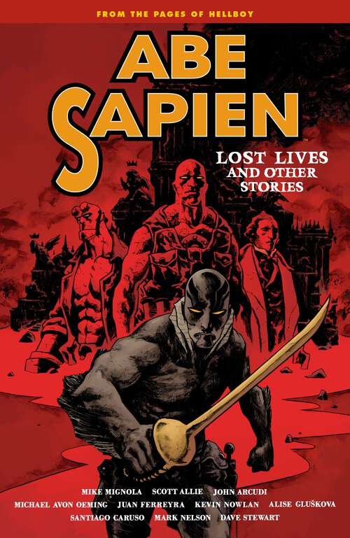 Book cover of Abe Sapien Volume 9