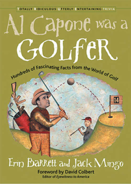 Book cover of Al Capone was a Golfer