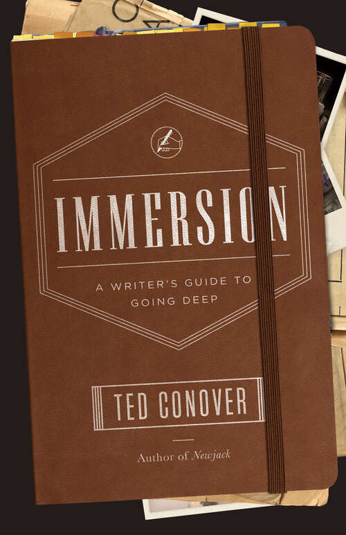 Book cover of Immersion: A Writer's Guide to Going Deep