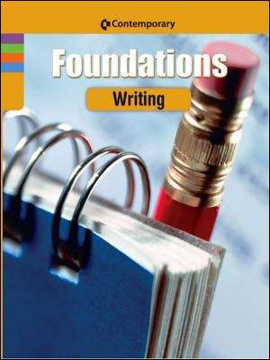 Book cover of Contemporary Foundations: Writing