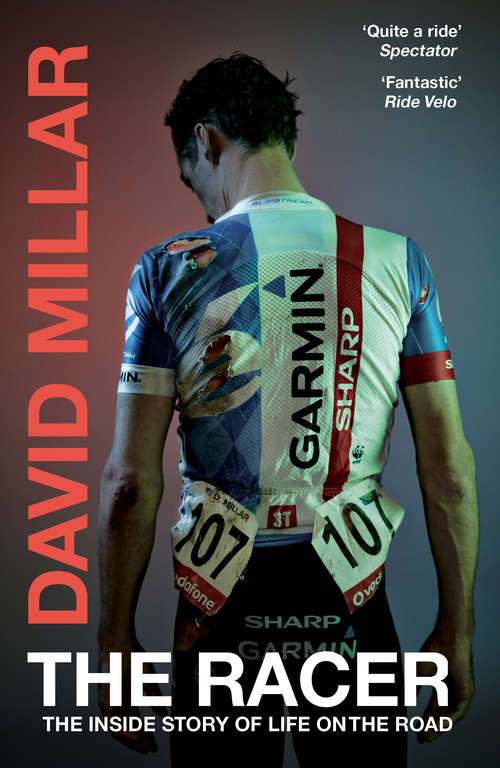 Book cover of The Racer: Life on the Road as a Pro Cyclist