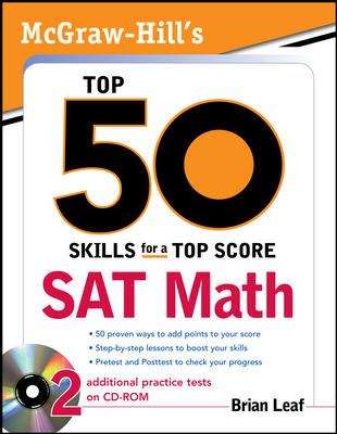 Book cover of Top 50 Skills for a Top Score: SAT Math