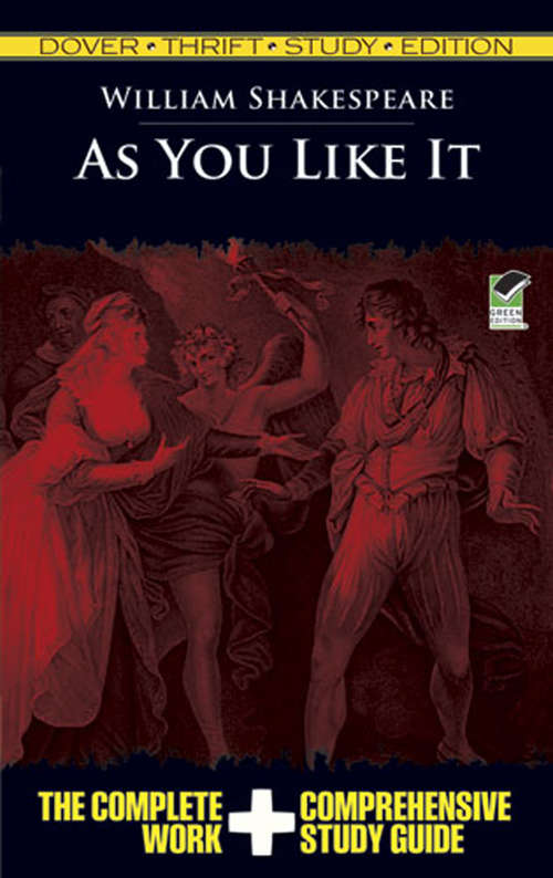 Book cover of As You Like It Thrift Study Edition