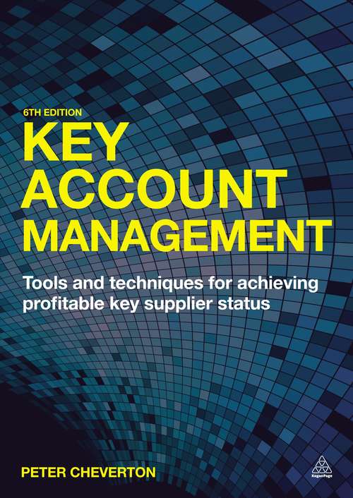 Book cover of Key Account Management