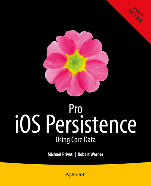Book cover of Pro iOS Persistence