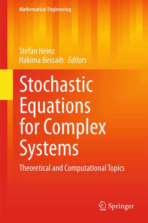 Book cover of Stochastic Equations for Complex Systems