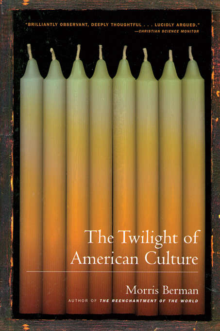 Book cover of The Twilight of American Culture