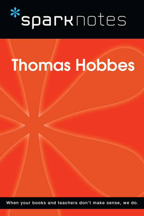 Book cover of Thomas Hobbes (SparkNotes Philosophy Guide)