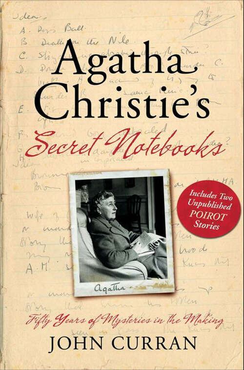 Book cover of Agatha Christie's Secret Notebooks