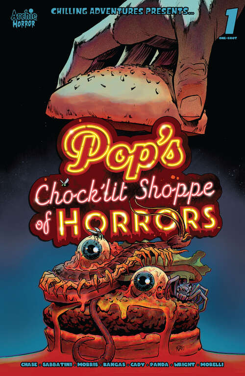 Book cover of Pop's Chocklit Shoppe of Horrors (Archie Horror Presents #1)