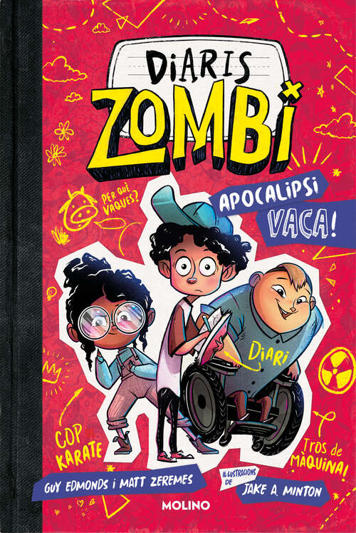 Book cover of Diaris zombi 1 - Apocalipsi vaca! (Diaris zombi: Volumen 1)