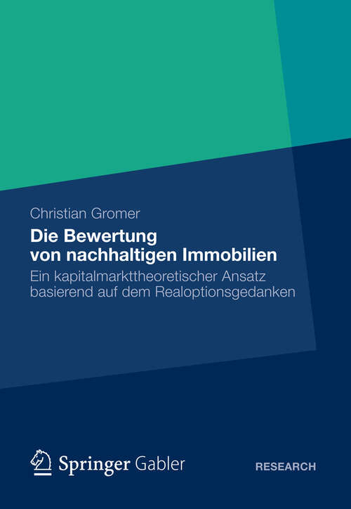Book cover of Die Bewertung von nachhaltigen Immobilien