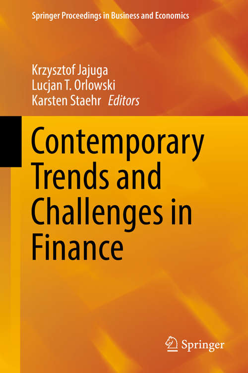 Book cover of Contemporary Trends and Challenges in Finance