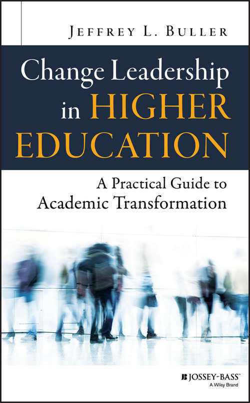 Book cover of Change Leadership in Higher Education
