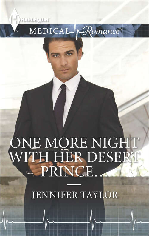 Book cover of One More Night with Her Desert Prince...