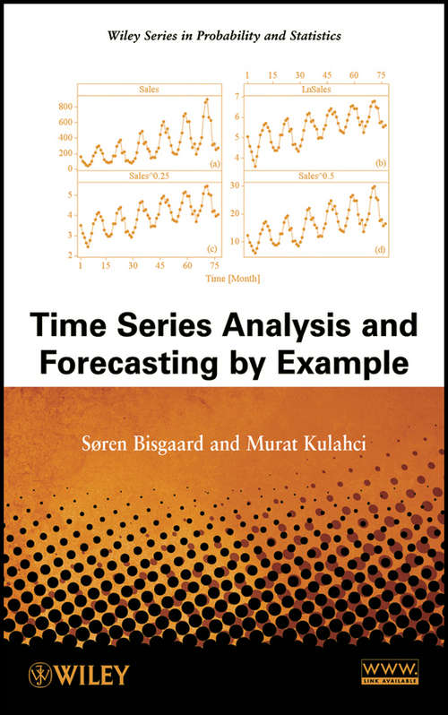 Book cover of Time series analysis and forecasting by example