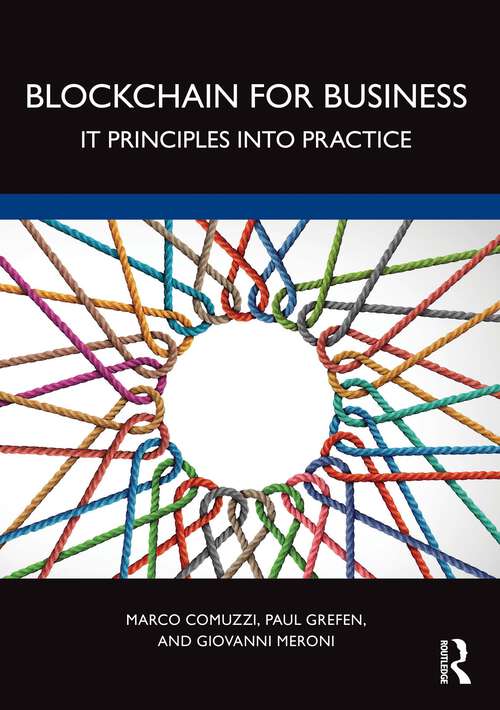 Book cover of Blockchain for Business: IT Principles into Practice