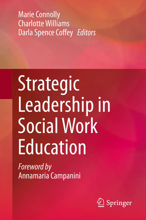 Cover image of Strategic Leadership in Social Work Education