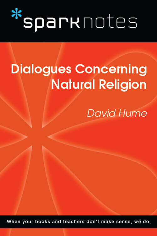Book cover of Dialogues Concerning Natural Religion (SparkNotes Philosophy Guide)