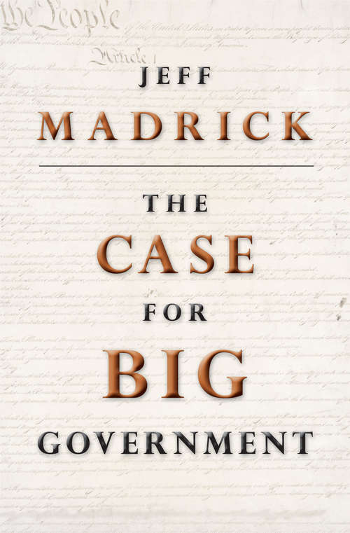 The Case for Big Government