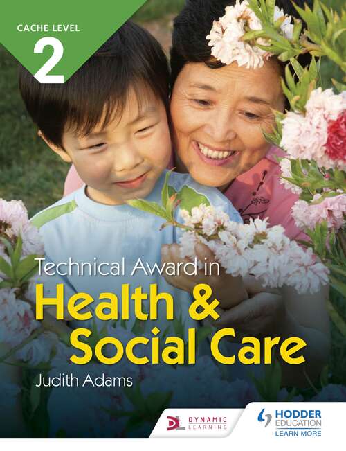 Book cover of NCFE CACHE Level 2 Technical Award in Health and Social Care